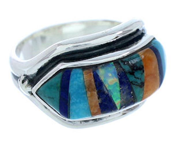 Multicolor Southwest Jewelry Ring Size 5-1/2 YS72420