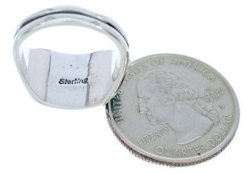 Multicolor Inlay Southwest Jewelry Ring Size 6-3/4 YS72427