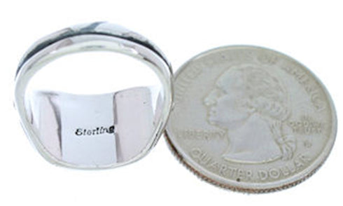 Multicolor Inlay Jewelry Ring Size 7-1/2 YS72515