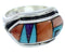 Silver And Multicolor Ring Size 5-3/4 YS72540