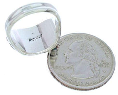 Silver And Multicolor Ring Size 5-3/4 YS72540