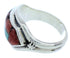 Sterling Silver And Multicolor Jewelry Ring Size 6-3/4 YS72549