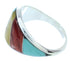 Multicolor And Turquoise Southwestern Jewelry Ring Size 7-3/4 AW73296