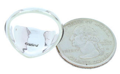 Tiger Eye Multicolor Inlay Sterling Silver Jewelry Ring Size 6 EX22522