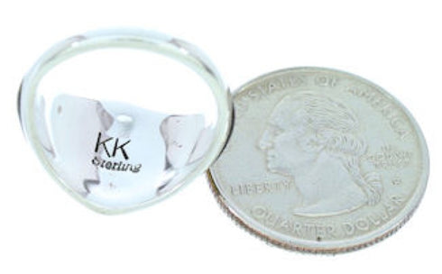 Multicolor Tiger Eye Genuine Sterling Silver Ring Size 6-3/4 AW73113