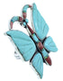 Butterfly Multicolor Jewelry Large Statement Ring Size 5-1/2 YS72696