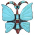 Butterfly Multicolor Southwest Large Statement Ring Size 8-3/4 YS72704