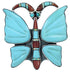 Multicolor Butterfly Large Statement Ring