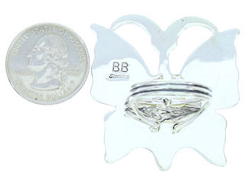Butterfly Multicolor Southwest Large Statement Ring Size 8-3/4 YS72704