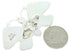 Large Statement Southwest Howlite Butterfly Ring Size 10 PS72985