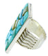 Turquoise Southwest Jewelry Silver Ring Size 4-3/4 RX25275