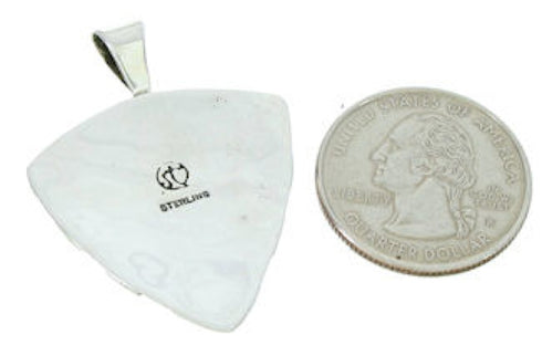 Multicolor Jewelry Southwestern Sterling Silver Pendant GS75880