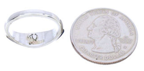 Multicolor Jewelry Southwest Silver Ring Size 7-1/4 MW74080