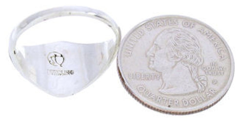 Southwest Multicolor Inlay Ring Size 6-3/4 GS74213