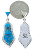 Sterling Silver Jewelry Turquoise Southwest Post Earrings MW73502