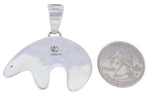Turquoise Southwest Jewelry Bear Pendant PX30990