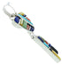 Southwest Multicolor Inlay Silver Jewelry Pendant BW76052