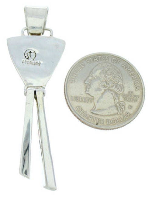 Southwest Multicolor Inlay Silver Jewelry Pendant BW76052