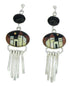 Multicolor Native American Pueblo Or Village Design Earrings MW73317
