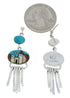 Native American Pueblo Or Village Design Multicolor Earrings MW73316