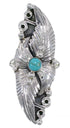 Sterling Silver Turquoise Southwest Jewelry Ring Size 5 UX31916