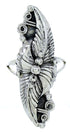 Southwest Sterling Silver Leaf Ring