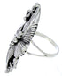 Southwest Sterling Silver Leaf Ring