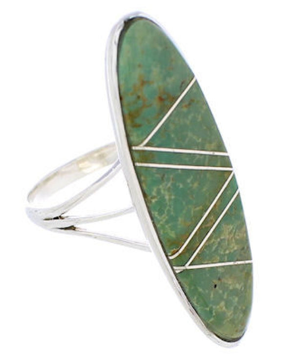 Turquoise Jewelry Southwest Silver Jewelry Ring Size 8-1/4 YX33713