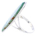 Turquoise Southwest Genuine Silver Ring Size 8-3/4 YX33717