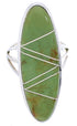 Turquoise Southwest Sterling Silver Jewelry Ring Size 7-1/4 YX33740
