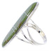 Southwest Sterling Silver Jewelry Turquoise Ring Size 5 YX33745
