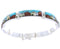 Multicolor Native American Design Southwest Link Bracelet EX28404