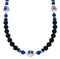 Multicolor Sterling Silver Navajo Bead Necklace GS74978