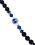 Multicolor Sterling Silver Navajo Bead Necklace GS74978