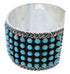 Genuine Sterling Silver Turquoise Bracelet Jewelry PX27496