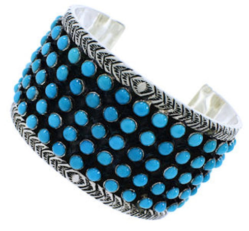 Sterling Silver Turquoise Bracelet Jewelry PX27506