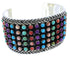 Southwest Multicolor And Silver Cuff Bracelet PX27671