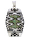Sterling Silver Turquoise Jewelry Southwestern Pendant MW75162