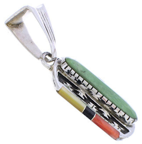 Southwestern Jewelry Multicolor Pendant MW75198