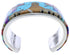 Multicolor Silver Native American Village Design Cuff Bracelet MX28023