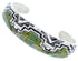 Genuine Sterling Silver Turquoise Jewelry Cuff Bracelet MX27162