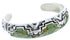 Genuine Sterling Silver Turquoise Jewelry Cuff Bracelet MX27162