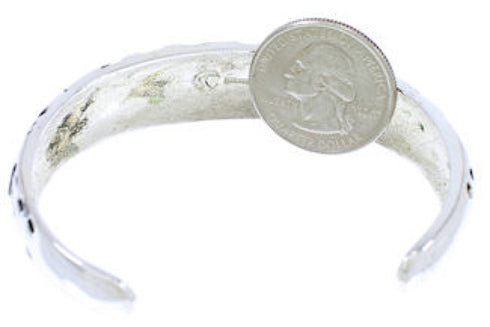 Sterling Silver Turquoise Jewelry Southwest Cuff Bracelet MX27164