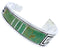 Turquoise Southwestern Feather Jewelry Silver Cuff Bracelet MX27315