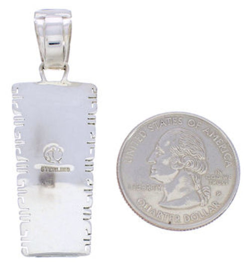 Native American Village Or Pueblo Design Multicolor Pendant FX30934