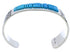 Sterling Silver Southwest Jewelry Turquoise Cuff Bracelet EX27827