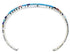 Sterling Silver Multicolor Southwest Jewelry Cuff Bracelet EX27343