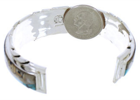 Multicolor Jewelry Native American Design Cuff Bracelet MW75560