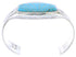 Multicolor Reversible Native American Design Cuff Bracelet MW75638
