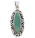 Turquoise And Silver Southwest Jewelry Pendant EX29028